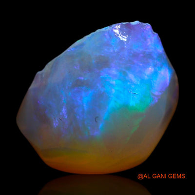 1.70 Cts Natural Australian Fire Opal Loose Gemstone Fancy Rough 9x8x5 mm RG-672