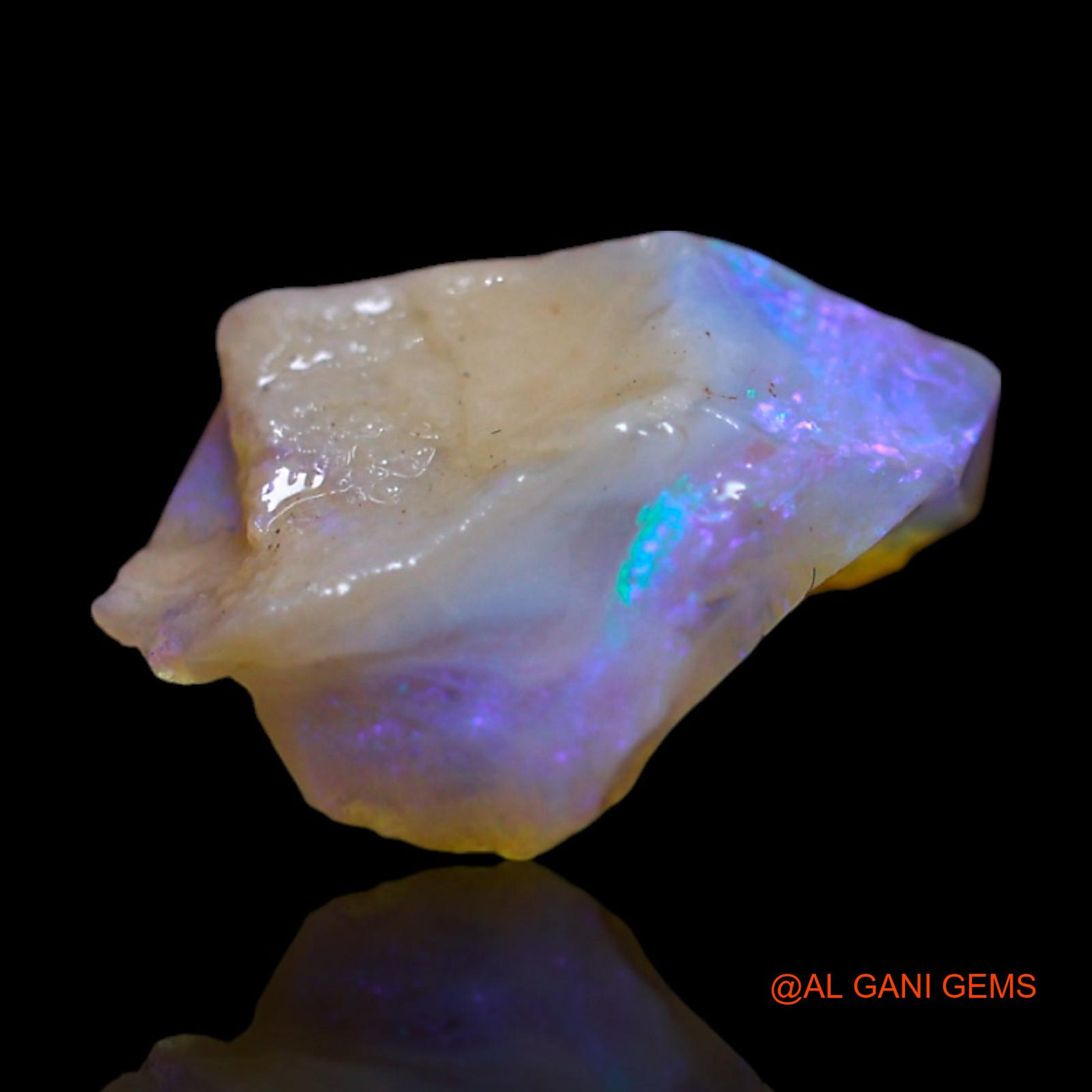 2.00 Cts Natural Australian Fire Opal Loose Gemstone Fancy Rough 12x8x5 mm RG-674