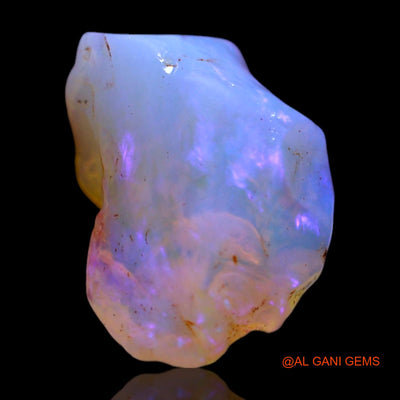 Natural Fire Opal Gemstone 2.00 Cts Loose Fancy Rough From Australia 11x7x5 mm RG-675