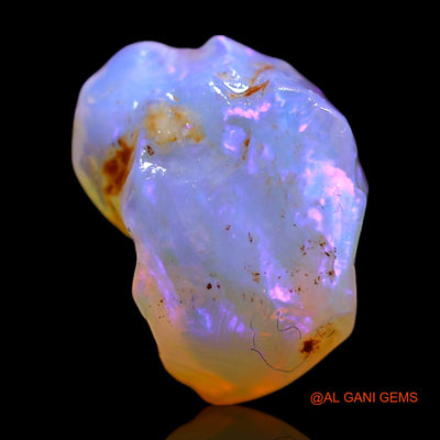 Natural Fire Opal Gemstone 2.00 Cts Loose Fancy Rough From Australia 11x7x5 mm RG-675