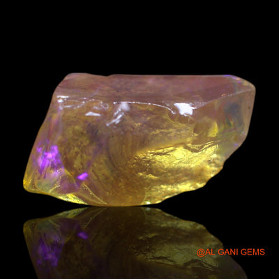 2.00 Cts Natural Australian Fire Opal Loose Gemstone Fancy Rough 11x8x6 mm RG-678
