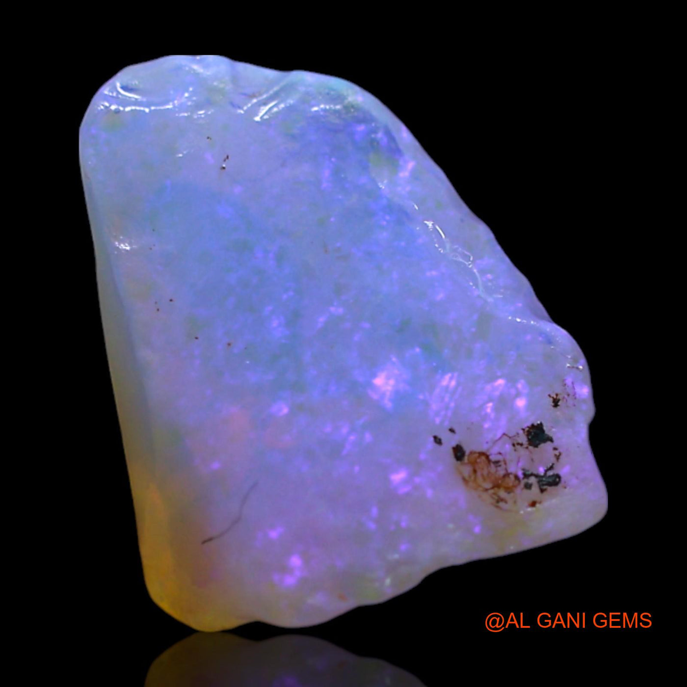 2.00 Cts Natural Australian Fire Opal Loose Gemstone Fancy Rough 13x7x4 mm RG-679