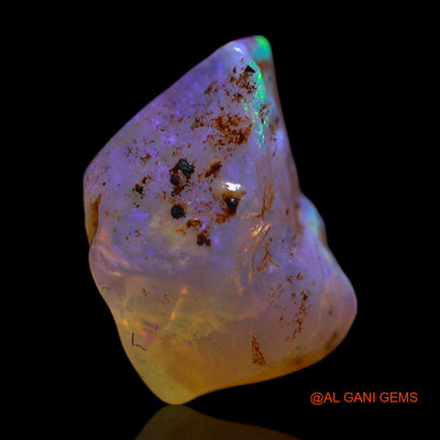 Natural Fire Opal Gemstone 3.00 Cts Loose Fancy Rough From Australia 11x7x6 mm RG-680