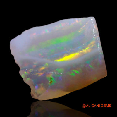 Natural Untreated Fire Opal Loose Gemstone Fancy Rough From Australia 1.00 Cts 9x7x3 mm RG-681