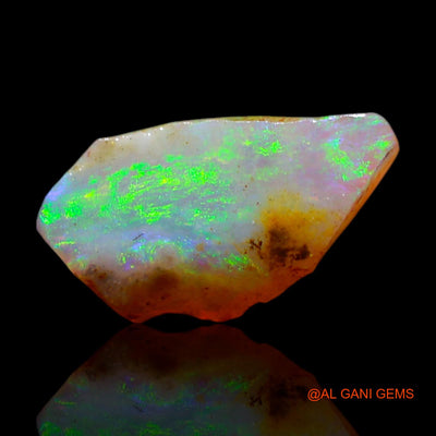 1.00 Cts Natural Australian Fire Opal Loose Gemstone Fancy Rough 12x6x2 mm RG-682