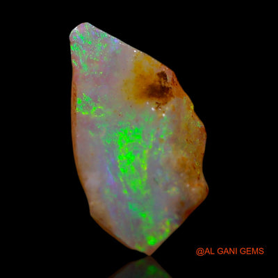 1.00 Cts Natural Australian Fire Opal Loose Gemstone Fancy Rough 12x6x2 mm RG-682