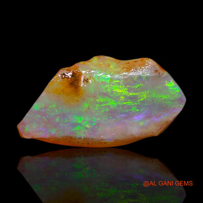 1.00 Cts Natural Australian Fire Opal Loose Gemstone Fancy Rough 12x6x2 mm RG-682