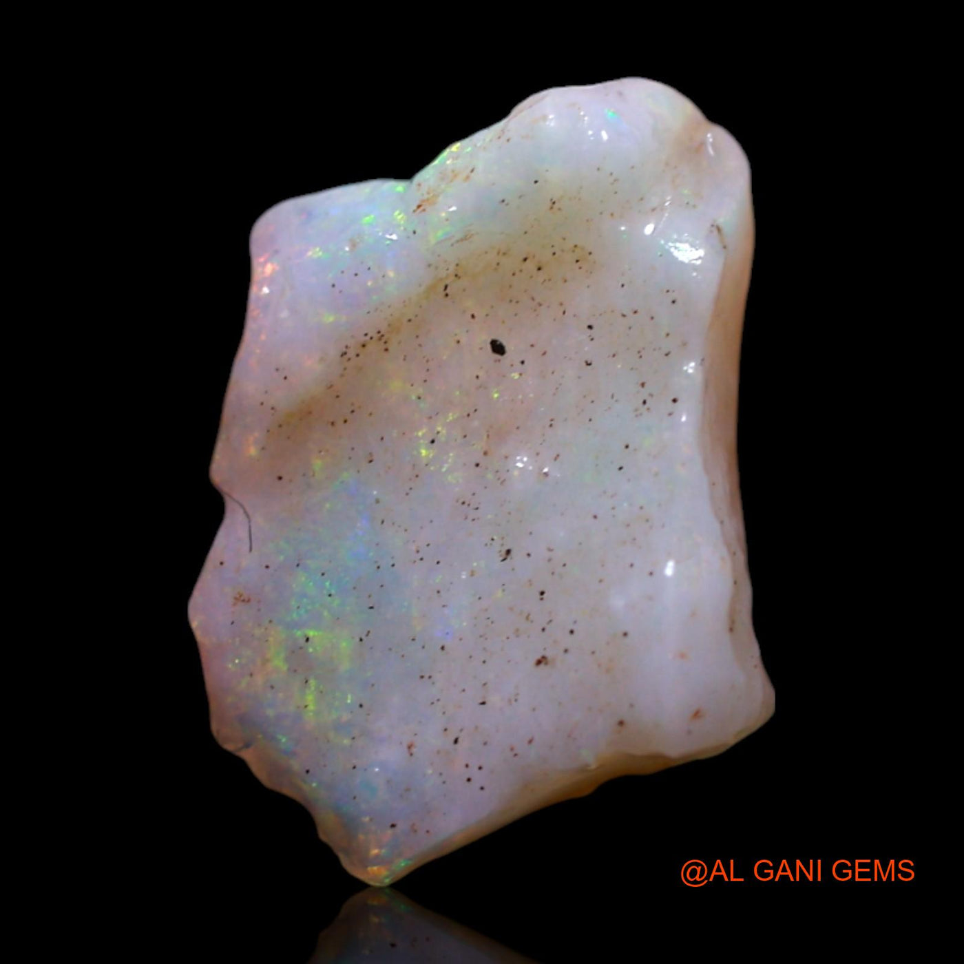 1.00 Cts Natural Australian Fire Opal Fancy Rough Loose Gemstone For Jewelry 12x8x4 mm RG-683