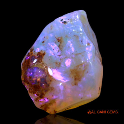 2.00 Cts Natural Australian Fire Opal Loose Gemstone Fancy Rough 10x7x6 mm RG-687