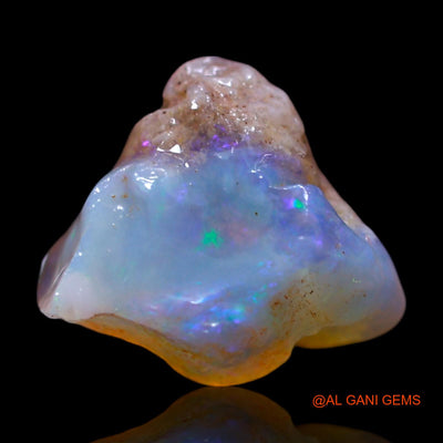 2.00 Cts Natural Australian Fire Opal Loose Gemstone Fancy Rough 10x9x6 mm RG-689