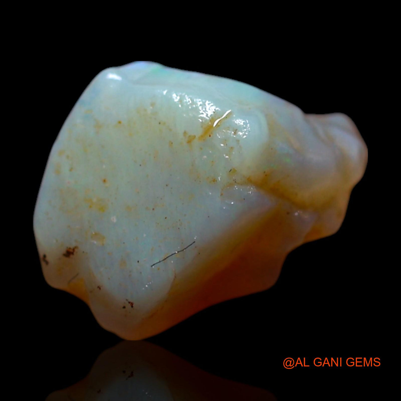 2.00 Cts Natural Australian Fire Opal Fancy Rough Loose Gemstone For Jewelry 11x8x6 mm RG-690