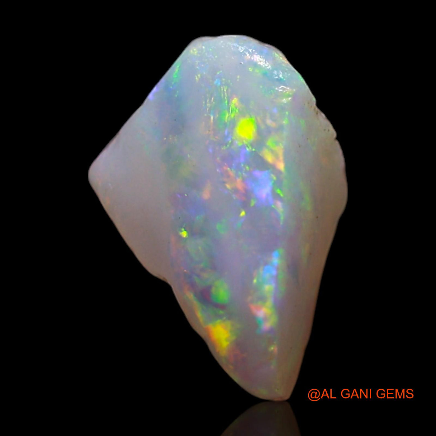 1.00 Cts Natural Australian Fire Opal Fancy Rough Loose Gemstone For Jewelry 9x6x9 mm RG-691