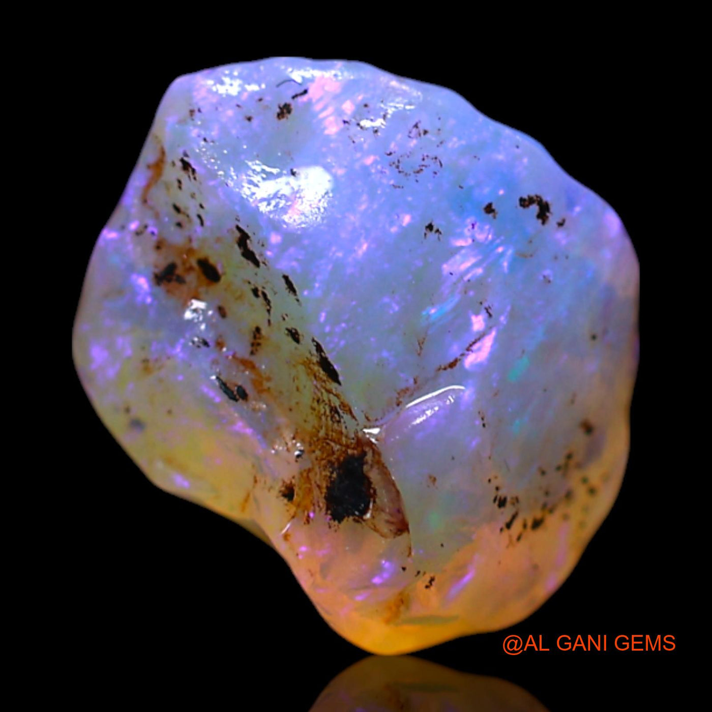 2.00 Cts Natural Australian Fire Opal Fancy Rough Loose Gemstone For Jewelry 10x8x5 mm RG-692