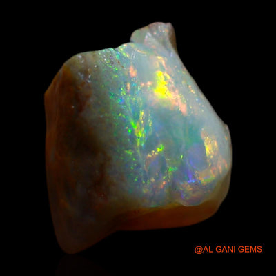 2.00 Cts Natural Australian Fire Opal Loose Gemstone Fancy Rough 9x8x6 mm RG-695