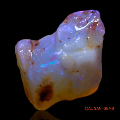2.00 Cts Natural Australian Fire Opal Fancy Rough Loose Gemstone For Jewelry 11x7x6 mm RG-698