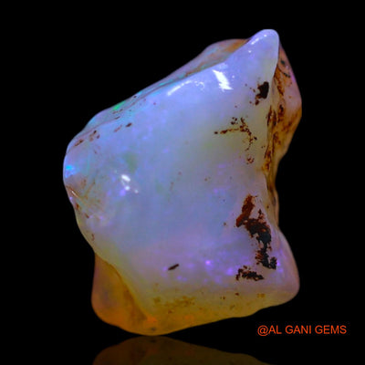 2.00 Cts Natural Australian Fire Opal Fancy Rough Loose Gemstone For Jewelry 11x7x6 mm RG-698