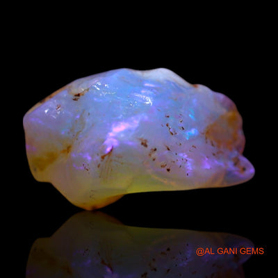 2.00 Cts Natural Australian Fire Opal Fancy Rough Loose Gemstone For Jewelry 11x7x6 mm RG-698