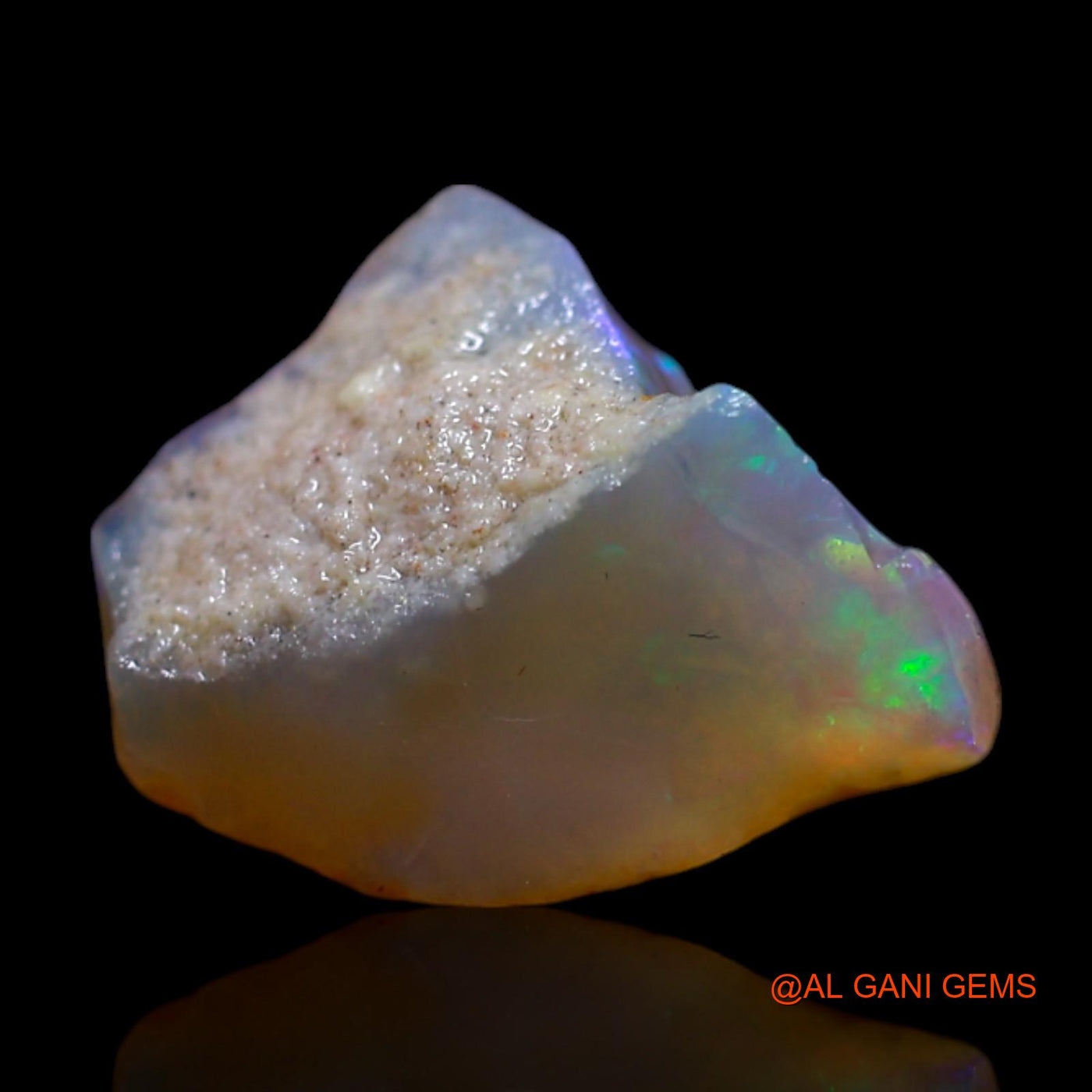1.70 Cts Natural Australian Fire Opal Loose Gemstone Fancy Rough 11x8x5 mm RG-700