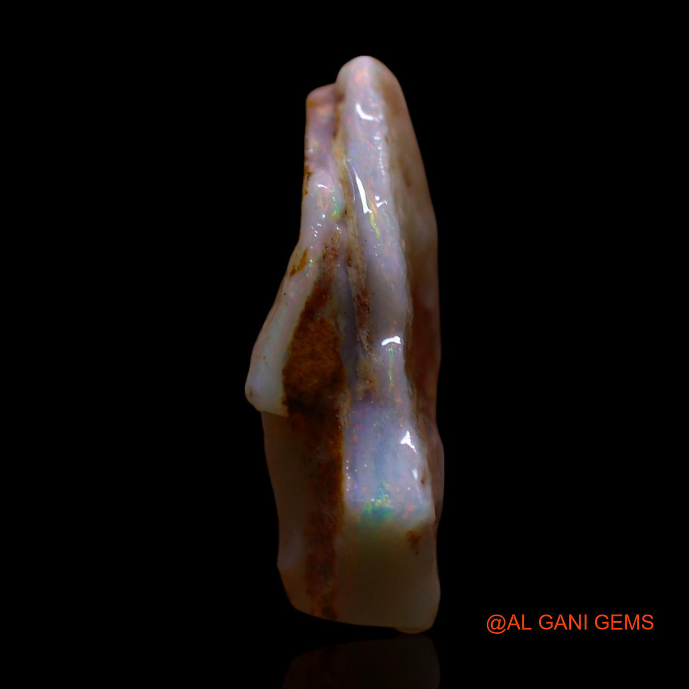 10.00 Cts Natural Australian Fire Opal Loose Gemstone Fancy Rough 23x15x7 mm RG-704