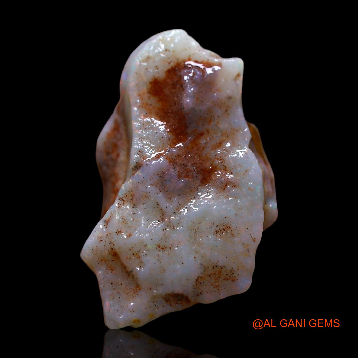 10.00 Cts Natural Australian Fire Opal Loose Gemstone Fancy Rough 23x15x7 mm RG-704