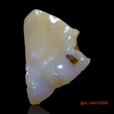 Natural Fire Opal Gemstone 8.00 Cts Loose Fancy Rough From Australia 23x14x6 mm RG-705