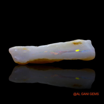 Natural Untreated Fire Opal Loose Gemstone Fancy Rough From Australia 5.00 Cts 21x11x4 mm RG-712