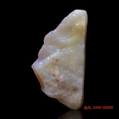Natural Untreated Fire Opal Loose Gemstone Fancy Rough From Australia 5.00 Cts 21x11x4 mm RG-712