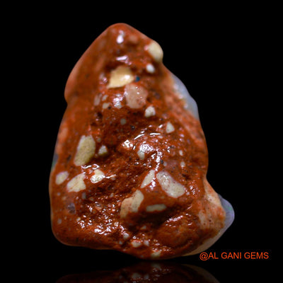 8.00 Cts Natural Australian Fire Opal Loose Gemstone Fancy Rough 17x12x9 mm RG-717