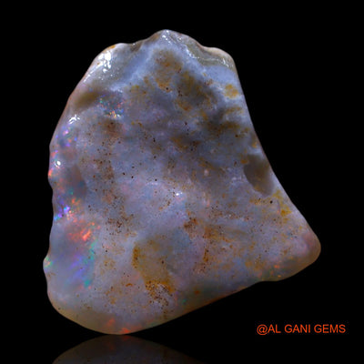 Natural Untreated Fire Opal Loose Gemstone Fancy Rough From Australia 6.00 Cts 15x14x5 mm RG-718