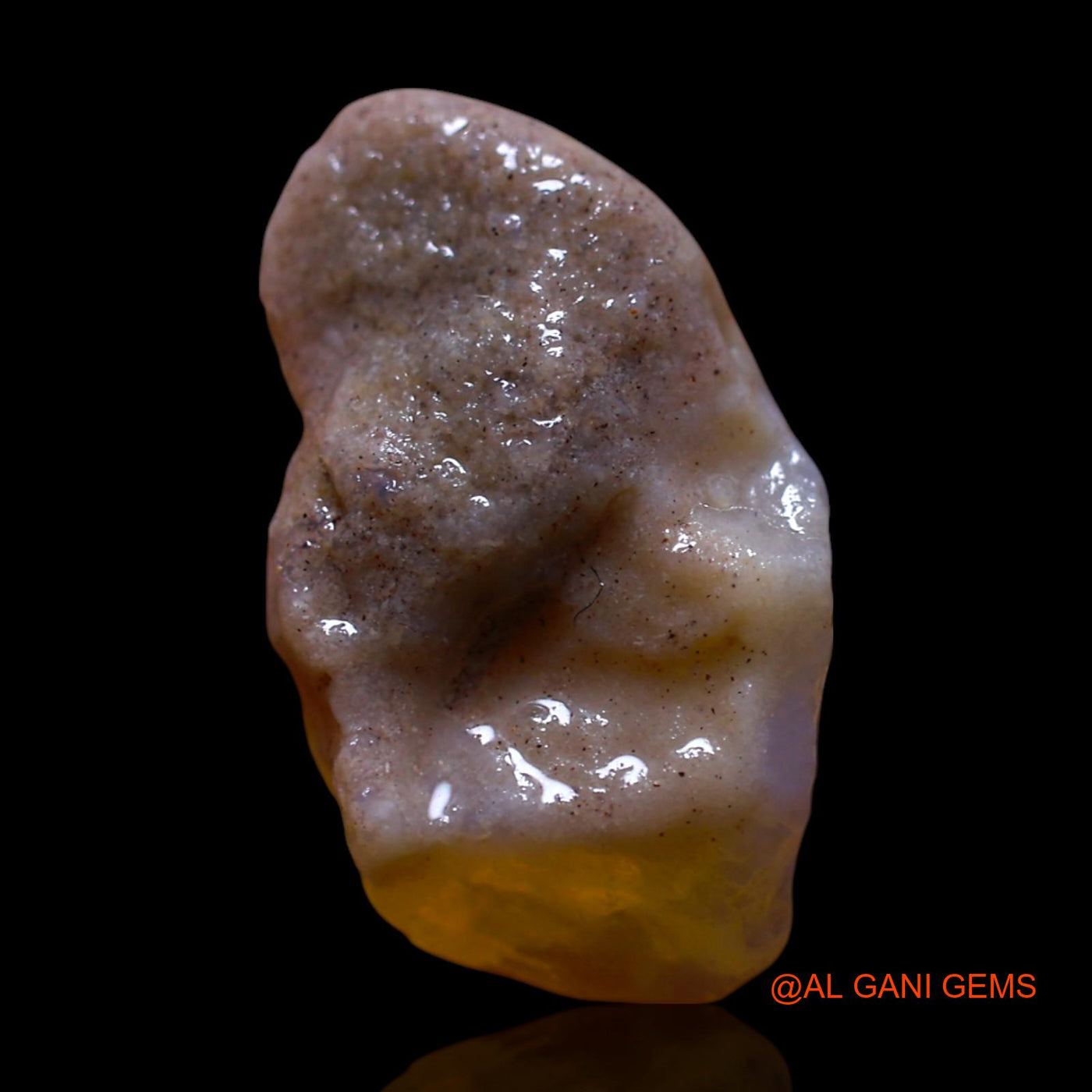 8.00 Cts Unheated Australian Fire Opal Loose Gemstone Fancy Rough Natural 19x10x9 mm RG-719