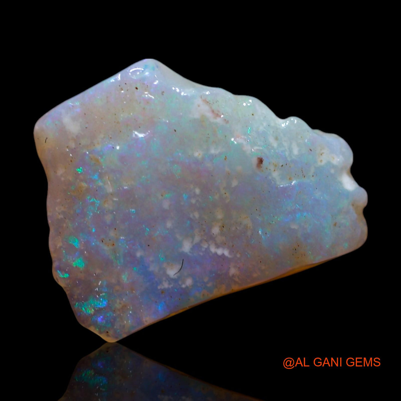 2.00 Cts Natural Australian Fire Opal Fancy Rough Loose Gemstone For Jewelry 13x10x3 mm RG-71