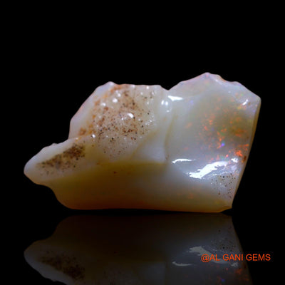 3.00 Cts Natural Australian Fire Opal Loose Gemstone Fancy Rough 19x10x5 mm RG-721