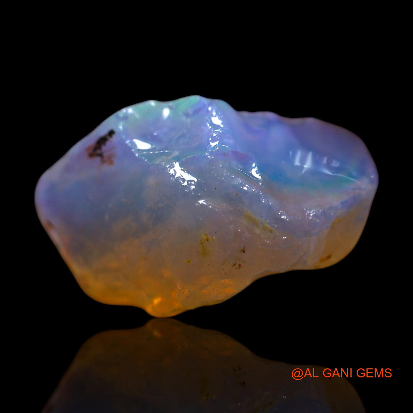 7.00 Cts Natural Australian Fire Opal Loose Gemstone Fancy Rough 17x10x9 mm RG-724