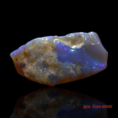 5.00 Cts Natural Australian Fire Opal Loose Gemstone Fancy Rough 19x9x6 mm RG-725