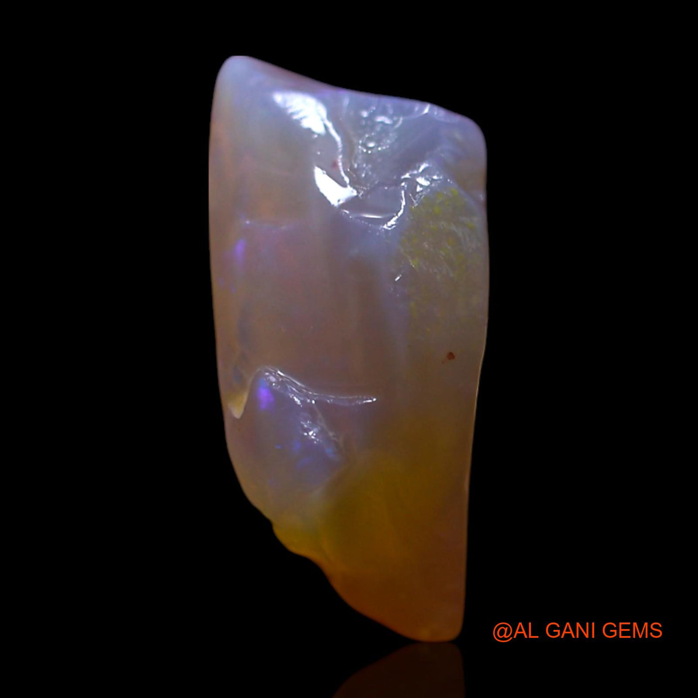 4.00 Cts Unheated Australian Fire Opal Loose Gemstone Fancy Rough Natural 16x7x6 mm RG-737