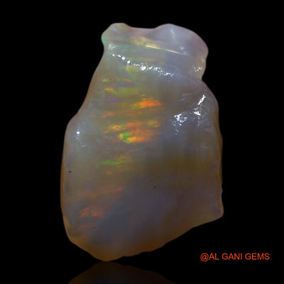 Natural Fire Opal Gemstone 4.00 Cts Loose Fancy Rough From Australia 15x9x5 mm RG-739