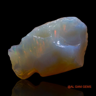 Natural Fire Opal Gemstone 4.00 Cts Loose Fancy Rough From Australia 15x9x5 mm RG-739