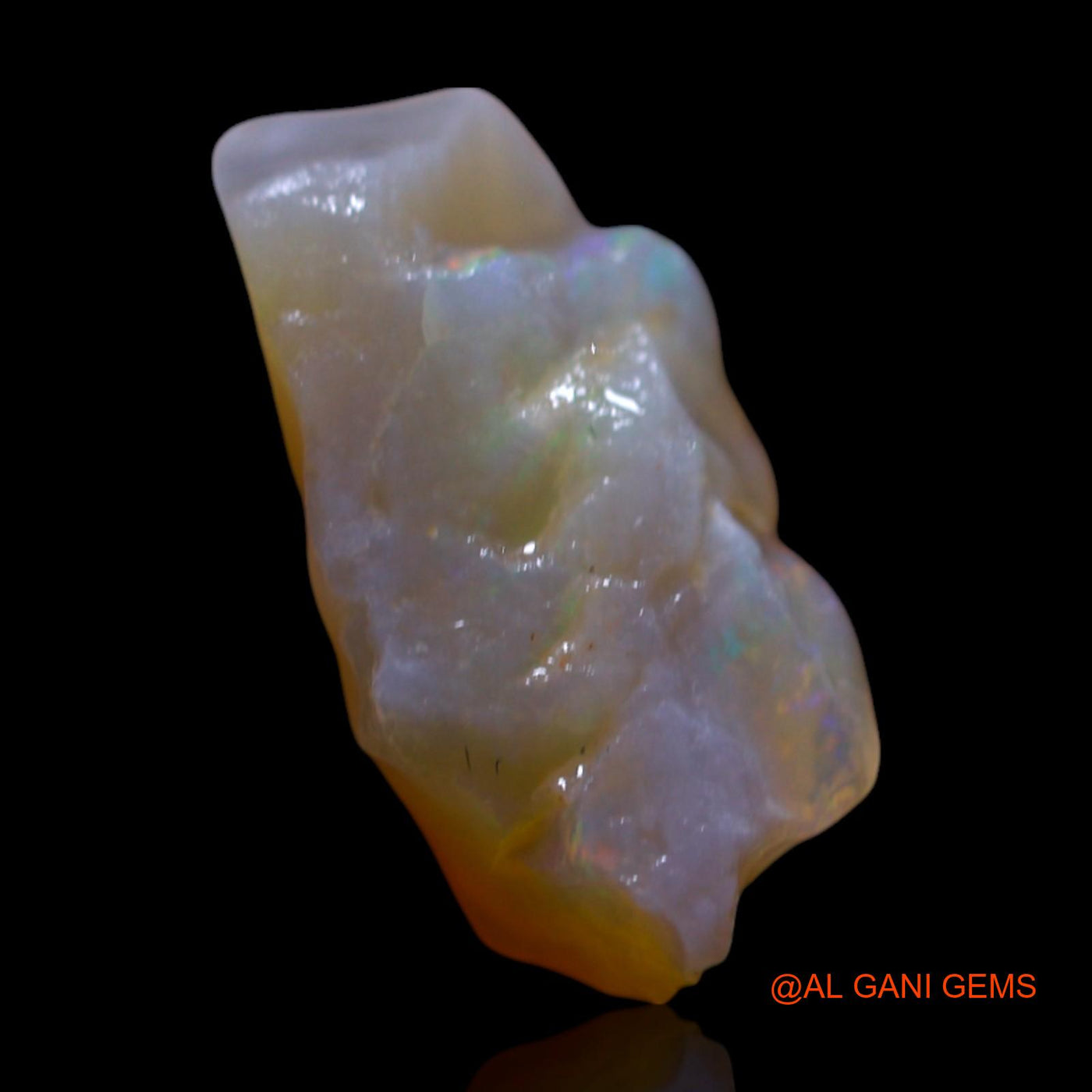 4.00 Cts Unheated Australian Fire Opal Loose Gemstone Fancy Rough Natural 15x8x7 mm RG-740