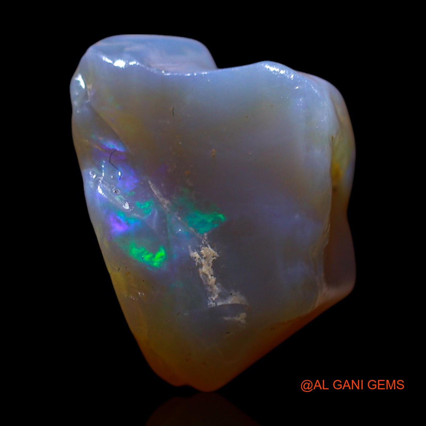 7.00 Cts Unheated Australian Fire Opal Loose Gemstone Fancy Rough Natural 14x10x9 mm RG-741