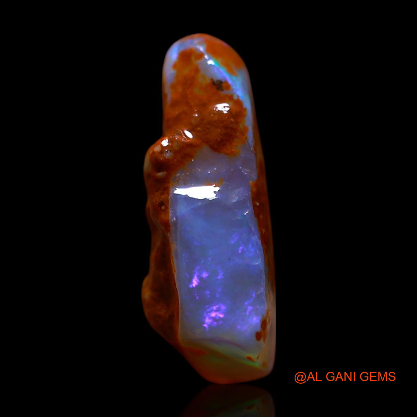 4.00 Cts Natural Australian Fire Opal Fancy Rough Loose Gemstone For Jewelry 14x10x5 mm RG-742