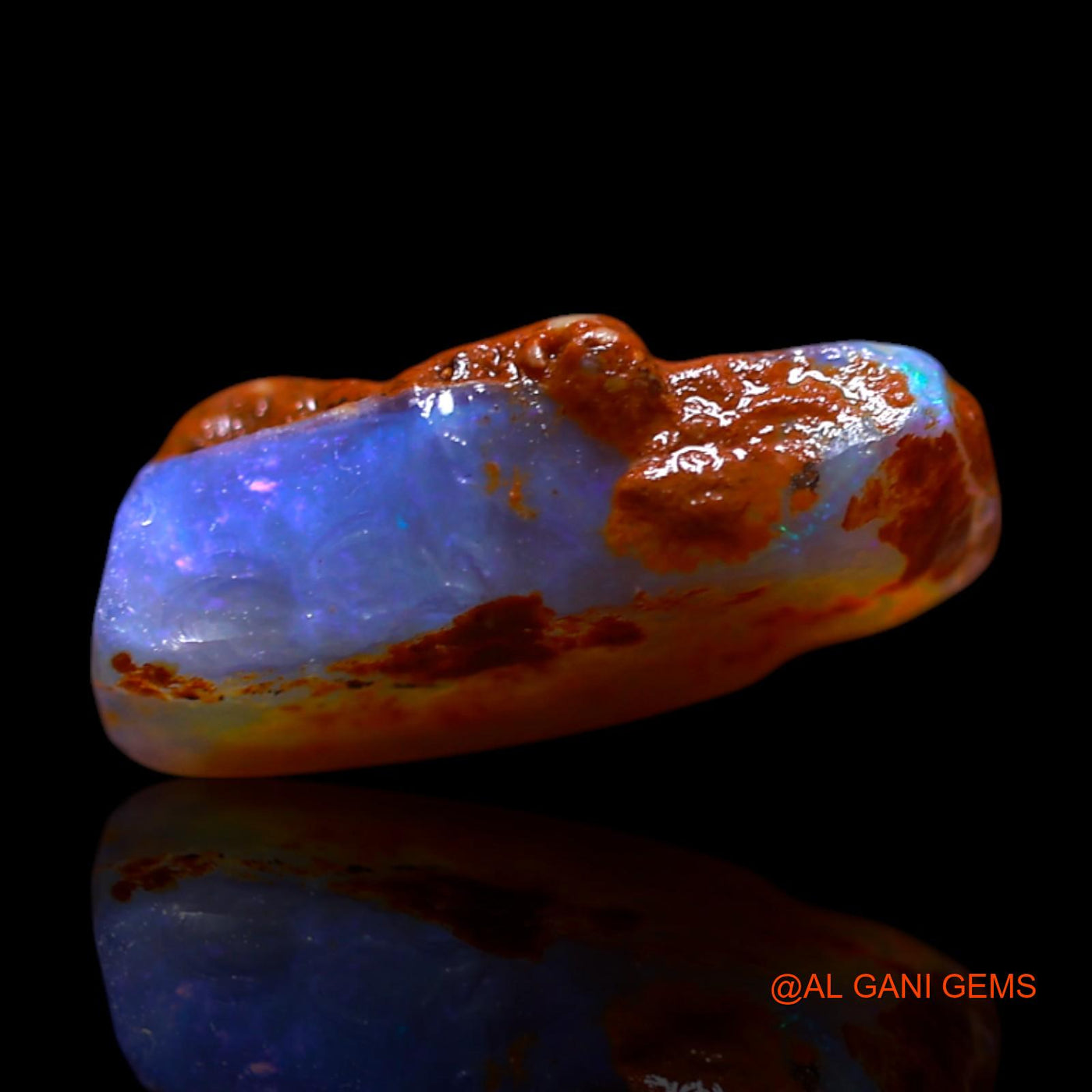 4.00 Cts Natural Australian Fire Opal Fancy Rough Loose Gemstone For Jewelry 14x10x5 mm RG-742