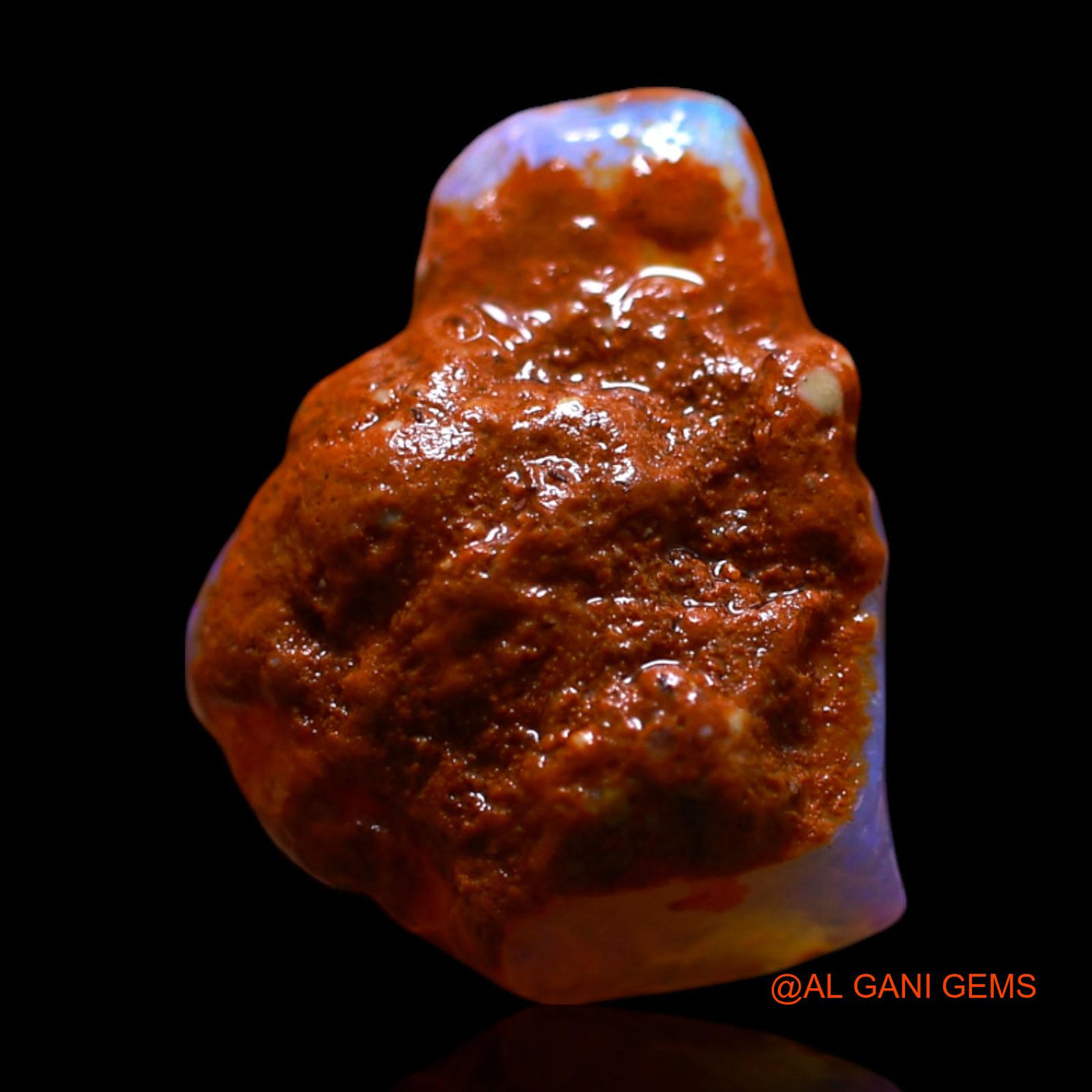 4.00 Cts Natural Australian Fire Opal Fancy Rough Loose Gemstone For Jewelry 14x10x5 mm RG-742