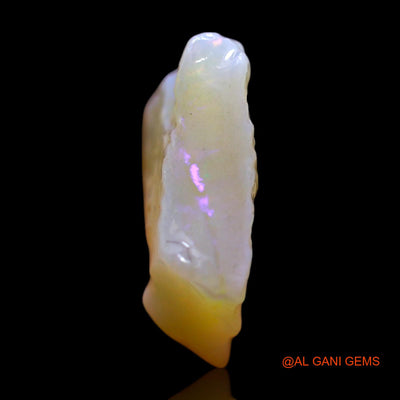 Natural Fire Opal Gemstone 5.00 Cts Loose Fancy Rough From Australia 12x7x5 mm RG-745