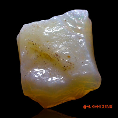 Natural Fire Opal Gemstone 5.00 Cts Loose Fancy Rough From Australia 12x7x5 mm RG-745