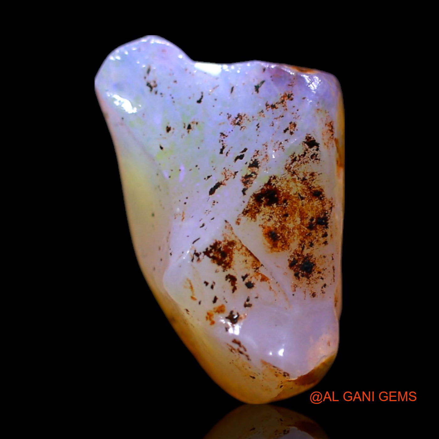 6.00 Cts Natural Australian Fire Opal Fancy Rough Loose Gemstone For Jewelry 12x11x8 mm RG-747
