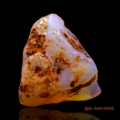 6.00 Cts Natural Australian Fire Opal Fancy Rough Loose Gemstone For Jewelry 12x11x8 mm RG-747