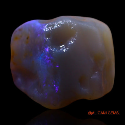Natural Untreated Fire Opal Loose Gemstone Fancy Rough From Australia 6.00 Cts 12x11x9 mm RG-749