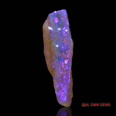 Natural Fire Opal Gemstone 3.00 Cts Loose Fancy Rough From Australia 16x8x5 mm RG-74