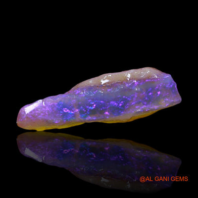 Natural Fire Opal Gemstone 3.00 Cts Loose Fancy Rough From Australia 16x8x5 mm RG-74