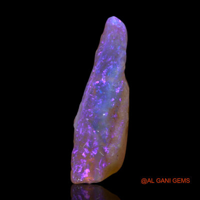 Natural Fire Opal Gemstone 3.00 Cts Loose Fancy Rough From Australia 16x8x5 mm RG-74